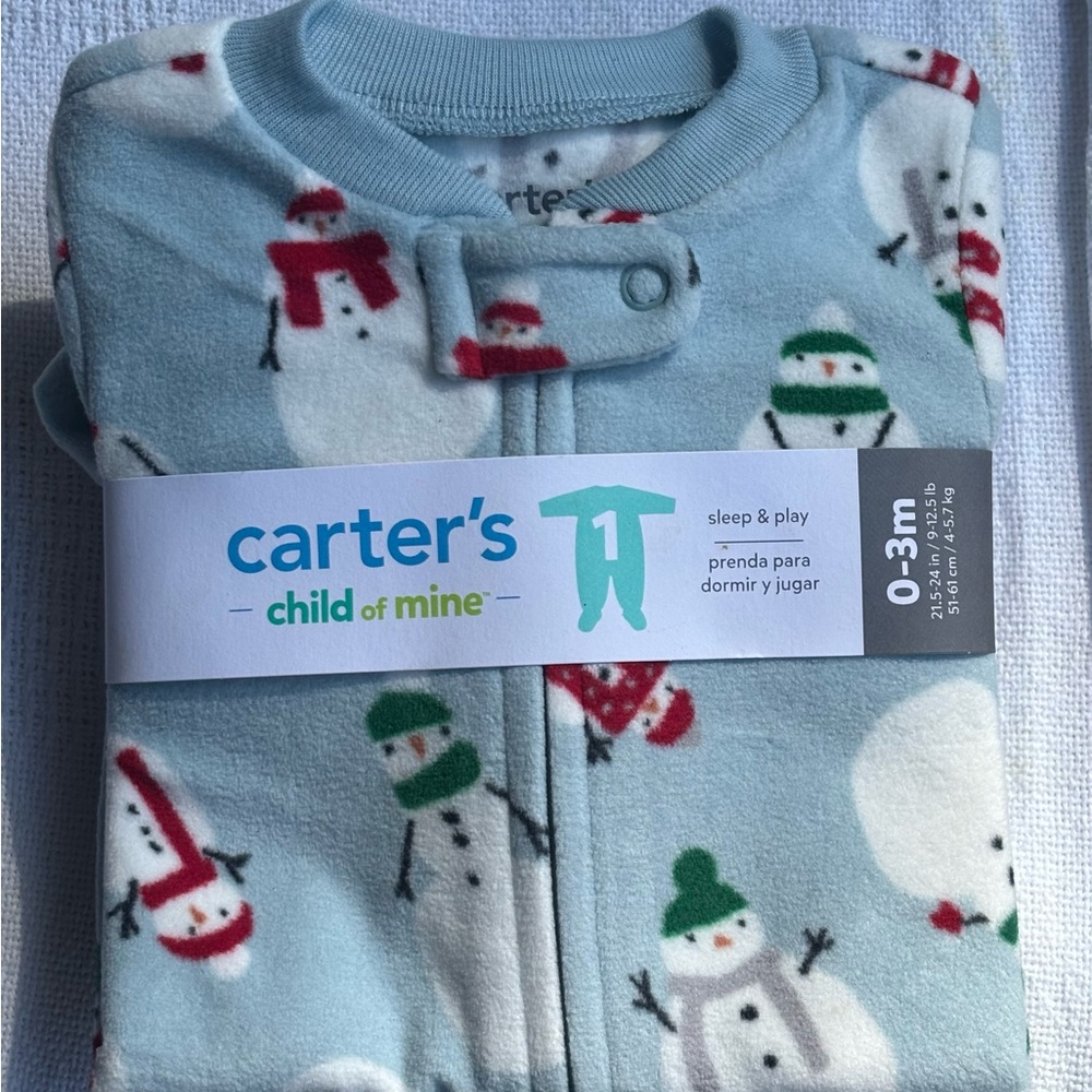 Carter's Snowman Baby Sleep & Play